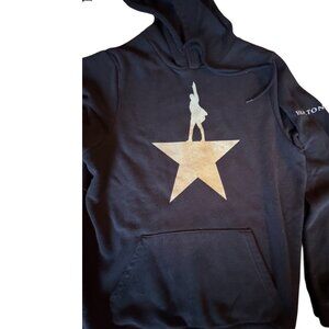 Hamilton Broadway Hoodie – Official Creative Goods Merch – Men’s Medium – Black